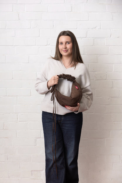 Scrunch Crossbody Shoulder Bag