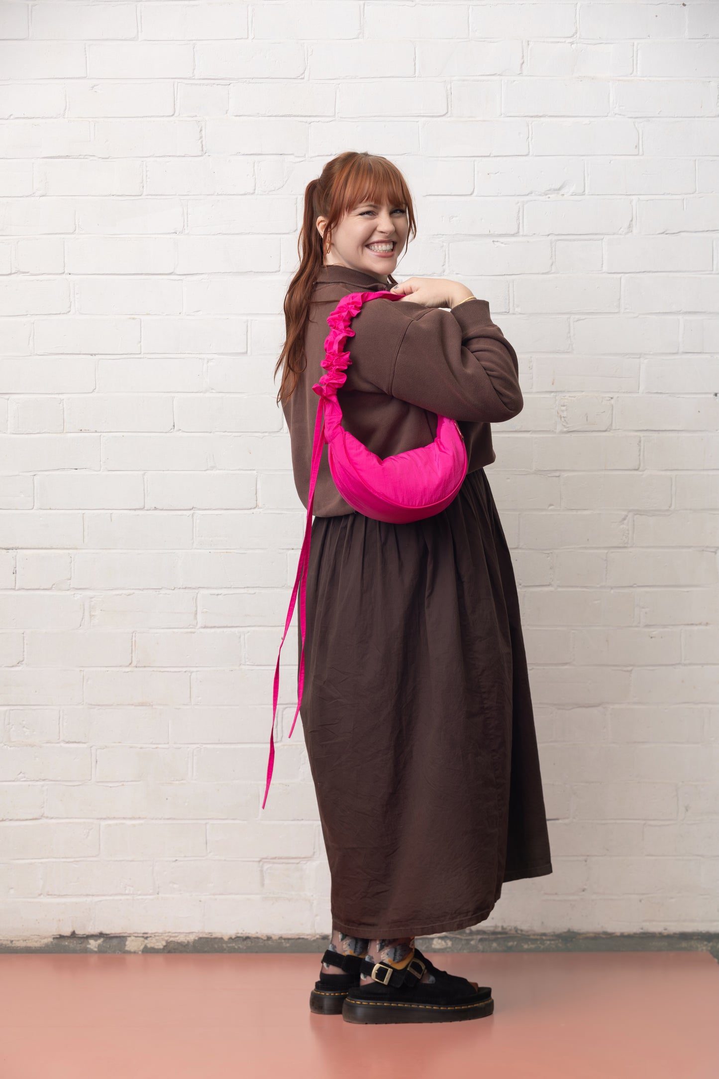 Scrunch Crossbody Shoulder Bag